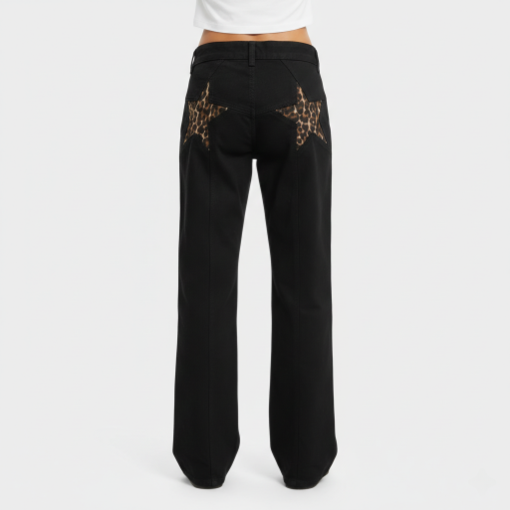 Emilse - Pantalón campana Estrella