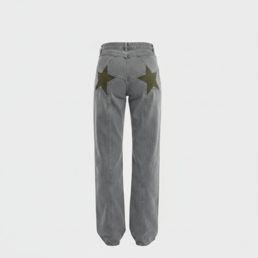 Emilse - Pantalón campana Estrella