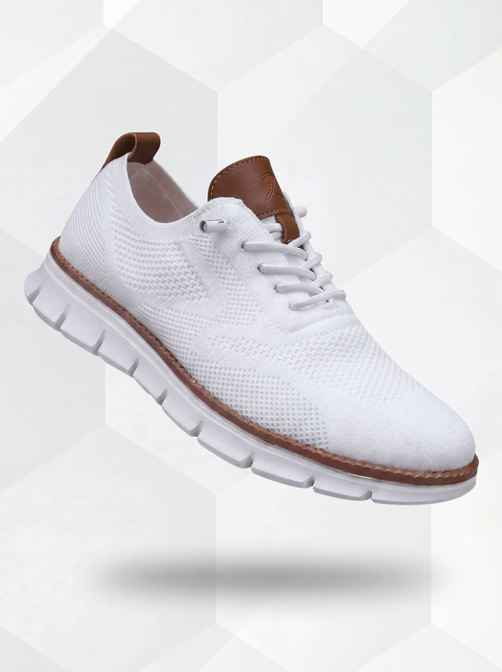 Gaston - Zapatos Transpirables Ultracomfort Blancos