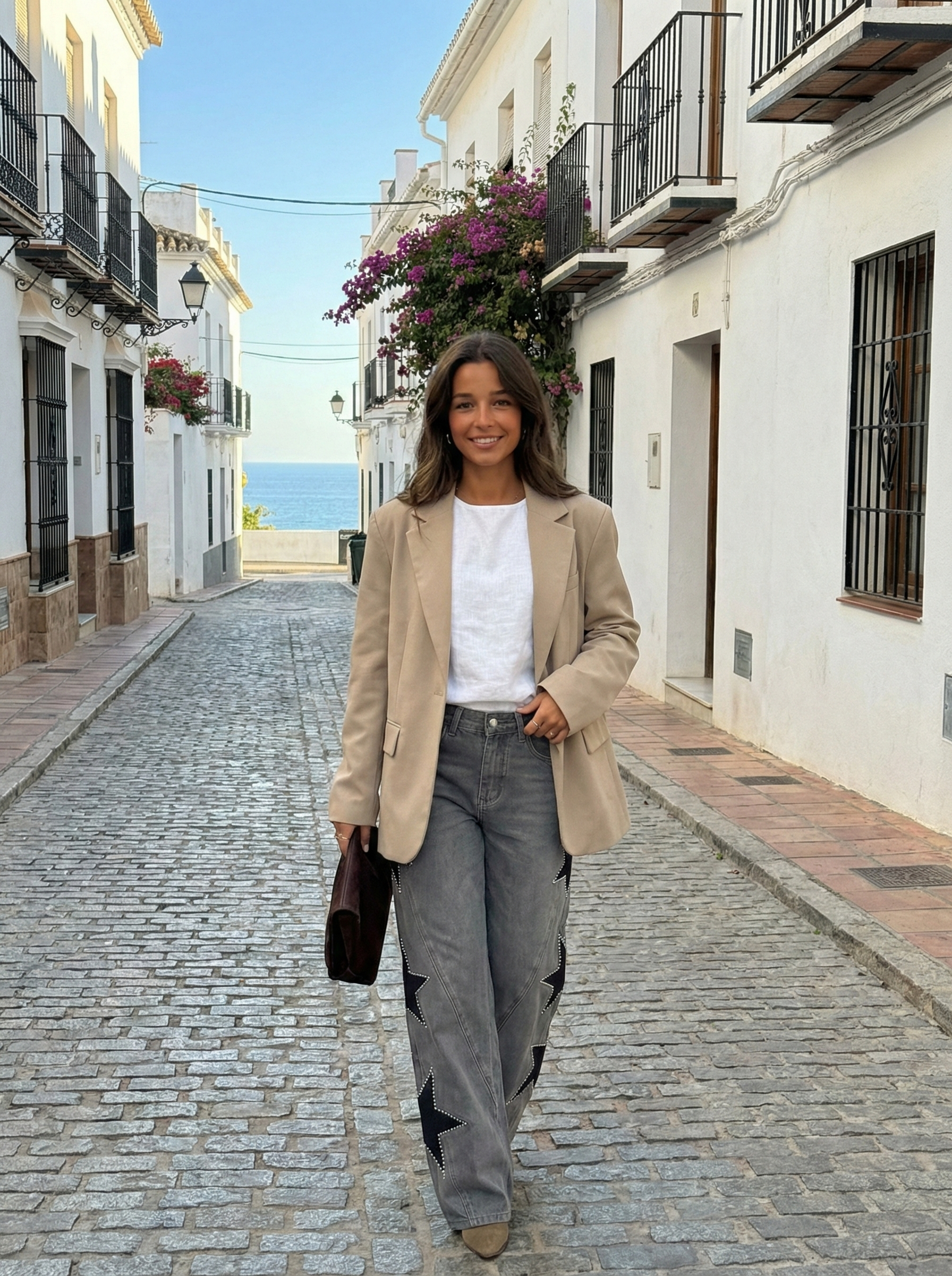 Stella - Pantalón Stella gris
